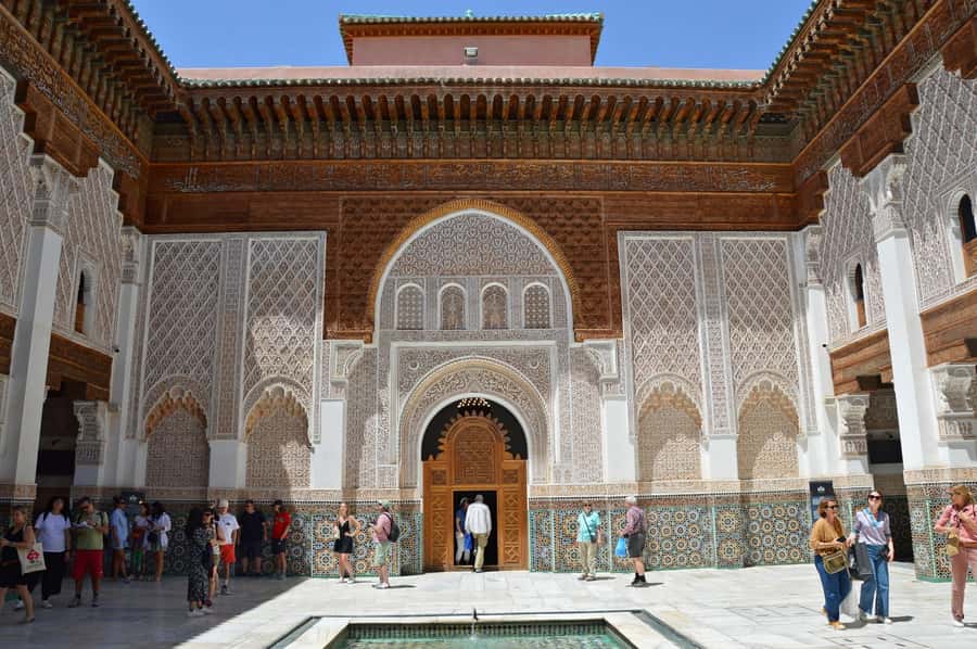 Marrakesh: Bahia Palace, Ben Youssef Medersa & Secret Garden - Le Jardin Secret, a quiet finish