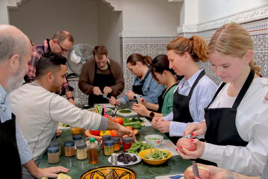 Marrakesh: Moroccan Dishes Cooking Class with a Local Chef - Why making six dishes can be better than making one