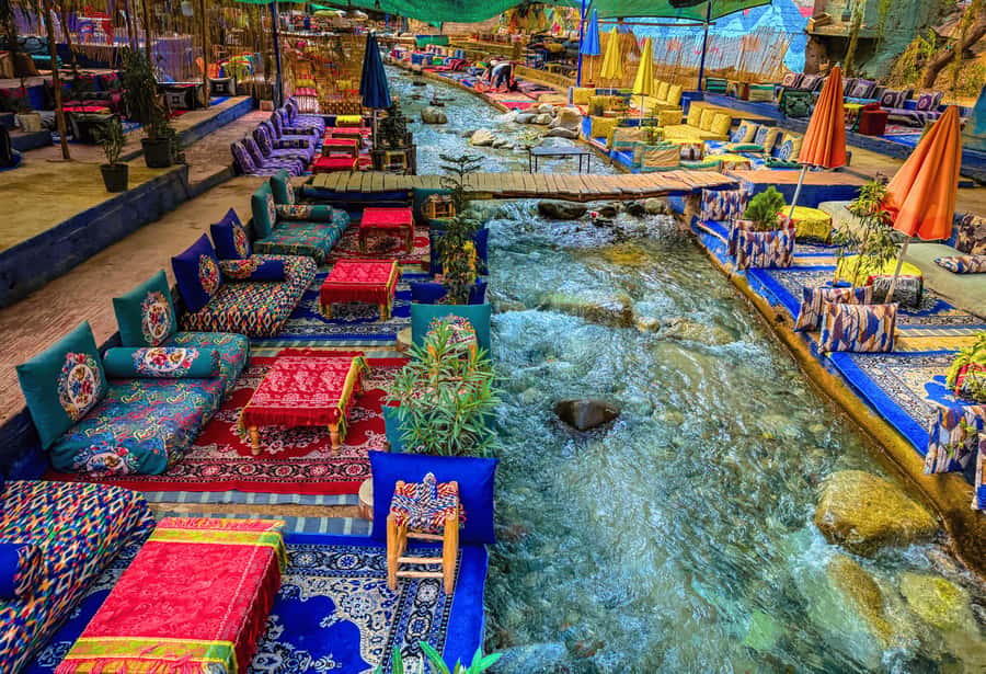 Marrakesh: Ourika Waterfalls, Atlas Mountains, Guide + Lunch - Tnin Ourika and the first village views