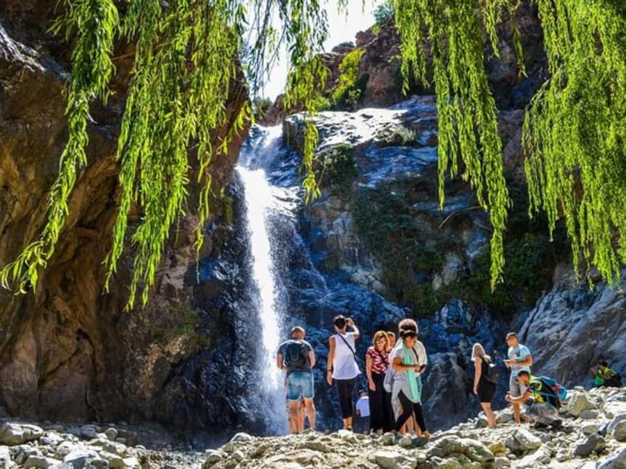 Marrakesh: Ourika Waterfalls, Atlas Mountains, Guide + Lunch - Argan oil at the Amal Ourika cooperative