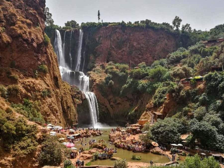 Marrakesh: Ouzoud Waterfalls Trip with Hike & Boat Option - Key points at a glance