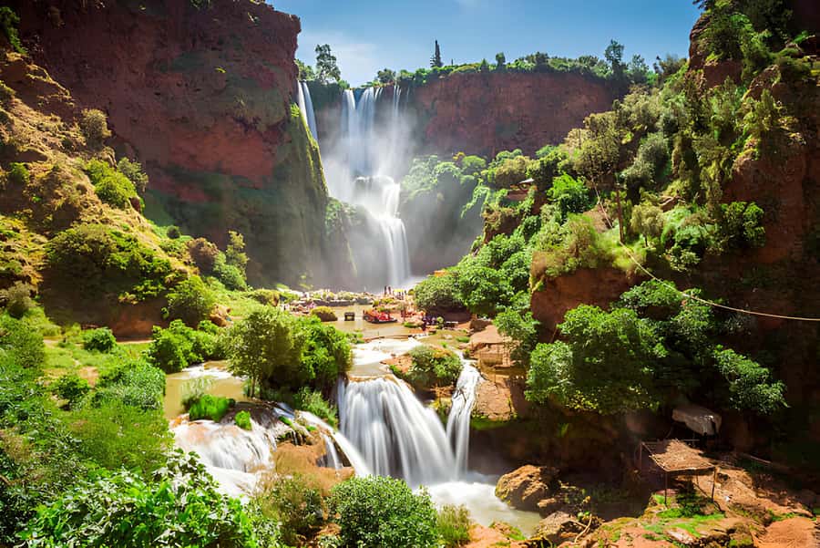 Marrakesh: Ouzoud Waterfalls Trip with Hike & Boat Option - The road from Marrakech to Ouzoud
