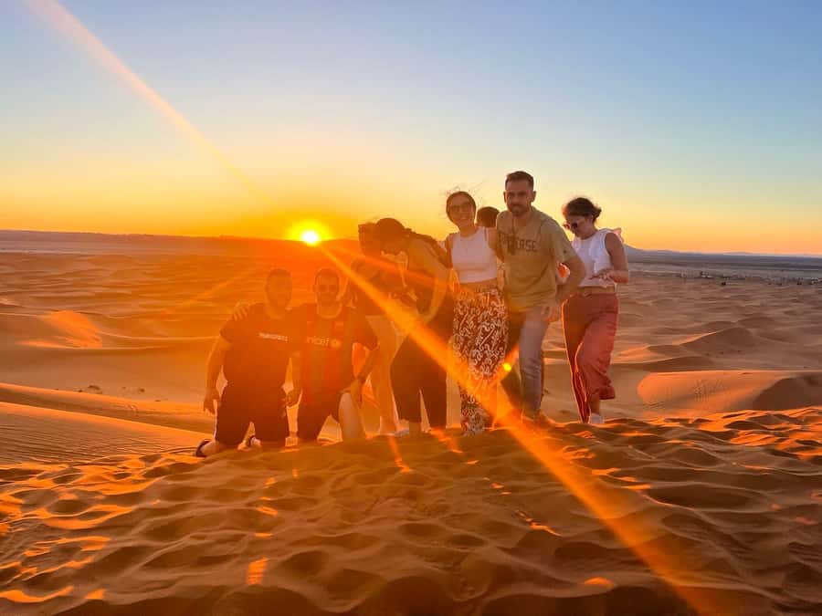 Merzouga: 1-Night in the luxury camp. camel ride & Dinner - Dinner, tea, and the evening meal