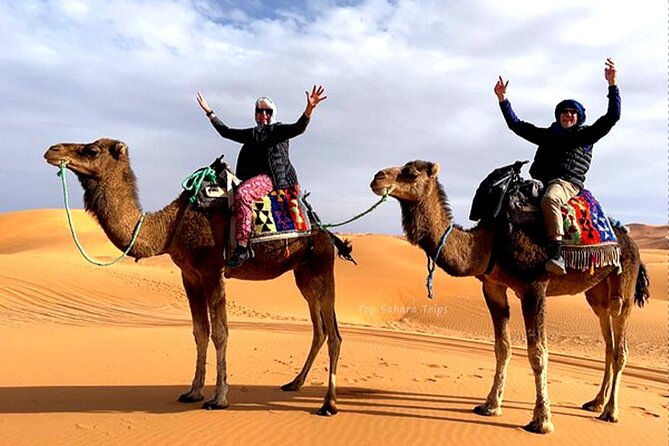 Merzouga Camel Ride & Overnight Desert Camps - From Merzouga town to the first line of dunes
