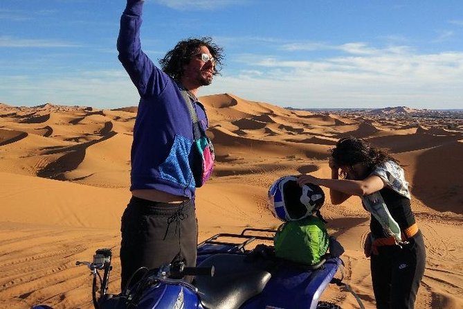 merzouga Desert 1 hour or two hour Quad Bike, and sandboarding - What the Merzouga Dunes Feel Like From a Quad