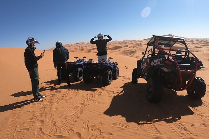 merzouga Desert 1 hour or two hour Quad Bike, and sandboarding - Learning the Quad Before the First Dune