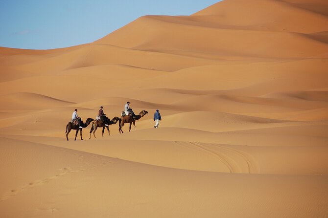 Merzouga Desert Campsite &Camel Excursions - Sunrise and the ride back after breakfast