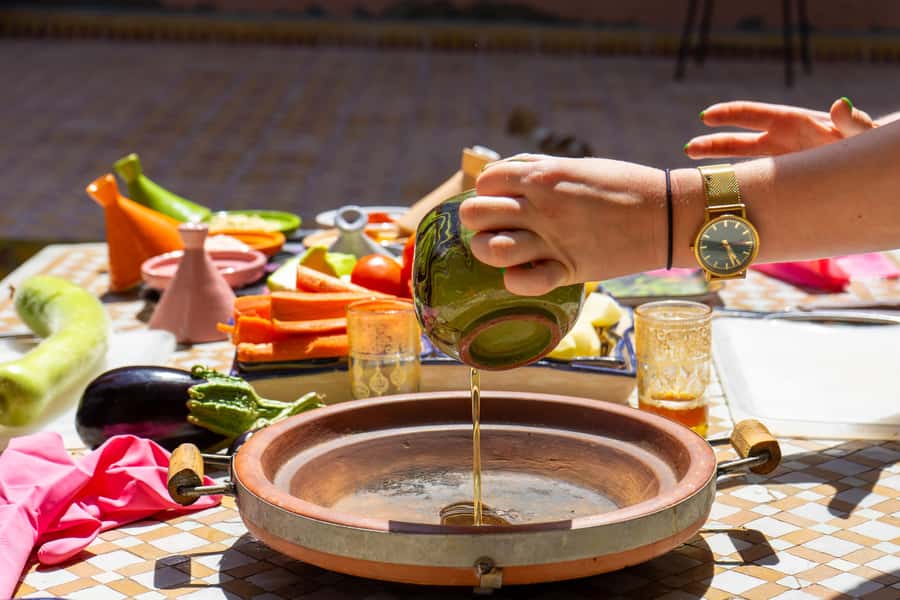 Moroccan Cooking Class: Farm-to-Table Tagine - The farm walk among citrus trees and animals