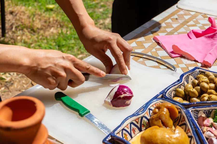 Moroccan Cooking Class: Farm-to-Table Tagine - Eating the tagine you prepared