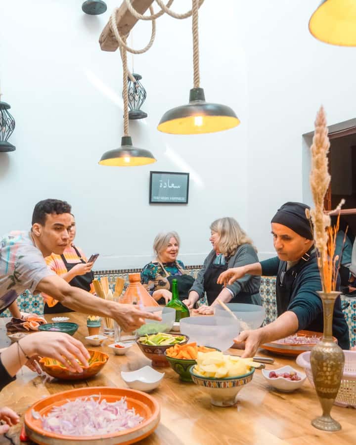 Moroccan Food Cooking Class with a Local Chef in Marrakech - Starting with pickup and the market stop