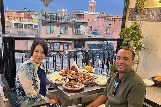 Moroccan Food Tasting Tour and Dinner - The evening food stalls and local-style bites