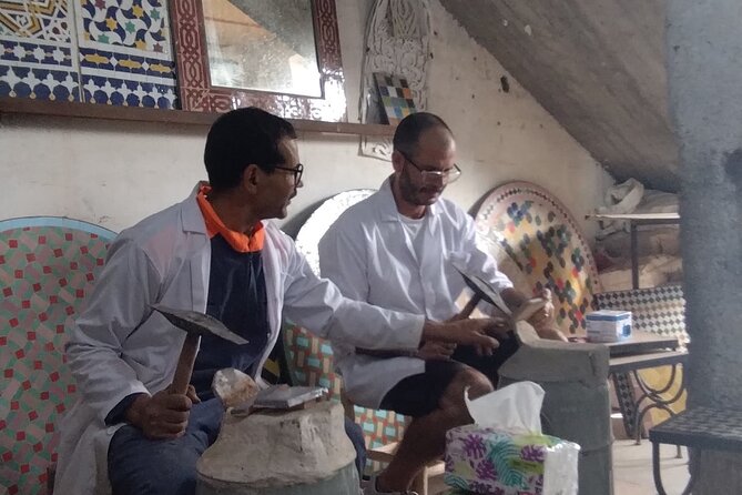 Mosaic workshop in Marrakech - Making Your Own Mosaic Piece