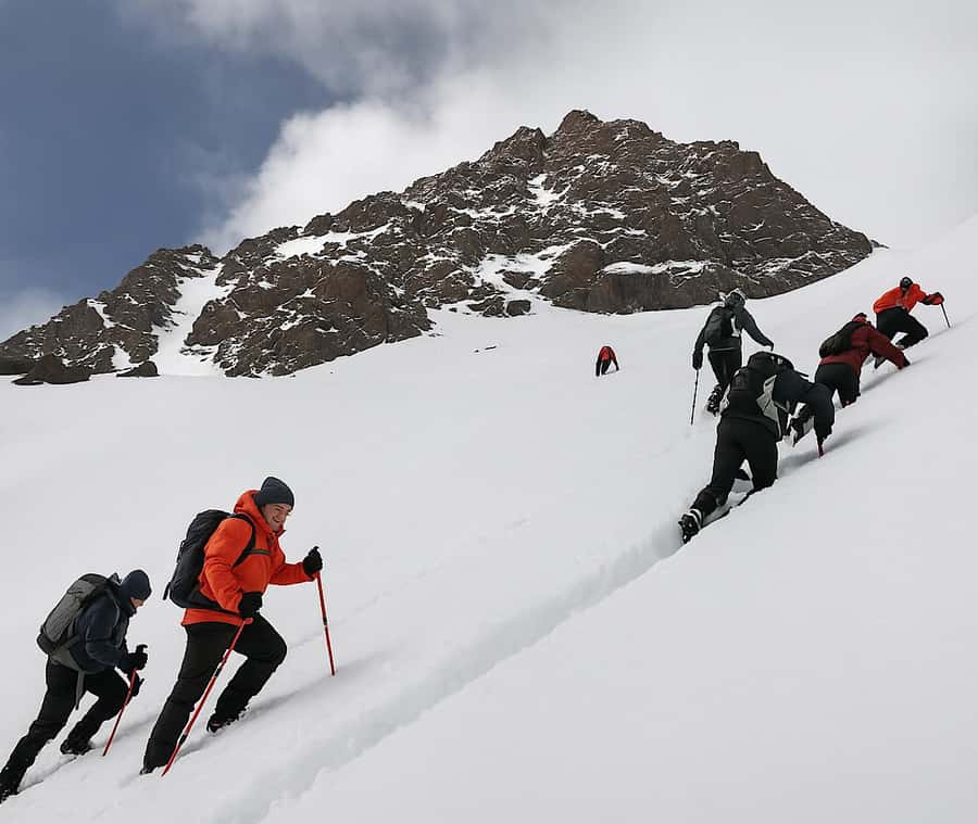 Mt Toubkal Ascent Express Trek 2 Days 1 Nights - Reaching the Toubkal Refuge at 3,207 meters