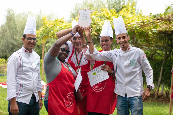 Organic Moroccan Cooking Class At Secret Berber Garden CT - Sitting down to lunch at the farm