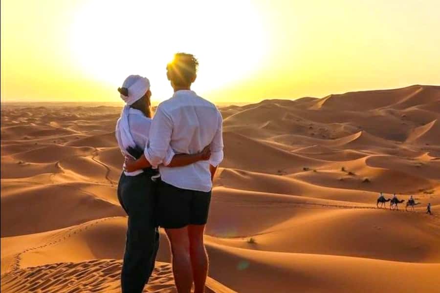 Ouarzazate to Marrakech: 3-Day Desert Tour with Camel Trek - Camel riding at Erg Chebbi is the main event