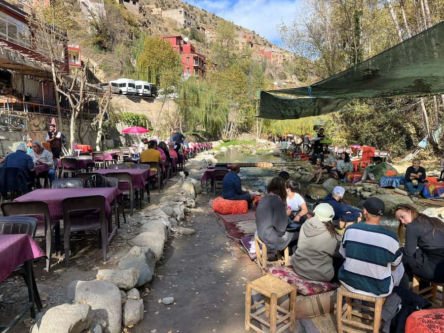 Ourika Valley ,Berber villages ,Atlas Mountains + Lunch - The drive through the Atlas Mountains