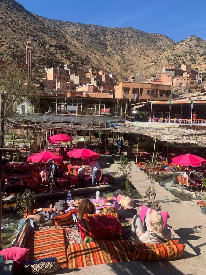 Ourika Valley Waterfalls Day Trip From Marrakech - Walking to the waterfalls at Setti Fatma