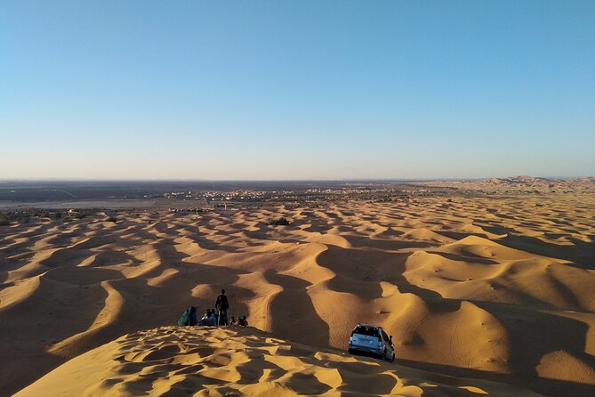 Overnight Camel trek in Merzouga dunes - Riding into the Erg Chebbi dunes