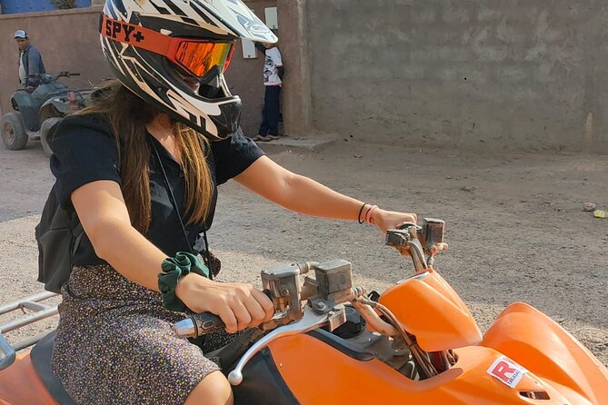 Palmeraie Quad Bike & Traditional Moroccan Spa - Getting ready for a 1.5-hour quad ride