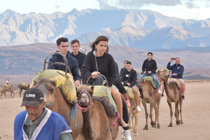 Paragliding and Camel tour in Agafay from Marrakech - Argan oil at a women’s cooperative