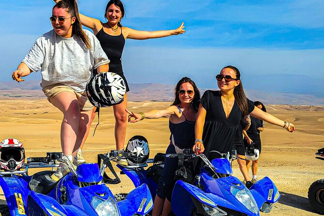 Premium Agafay Desert: Camel, Quad, Dinner & Fire Show - What $59.99 gets you
