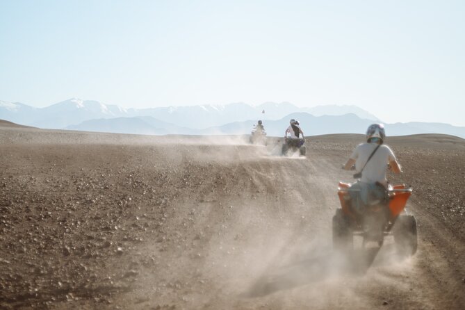 Privat Day Trip Agafay Desert - The ride from Marrakech to the rocky desert