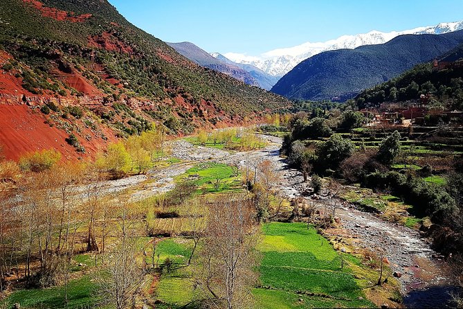 Private Atlas Mountains and 5 Valleys Tour from Marrakech - All inclusive - - Asni and Tahnaout on the return