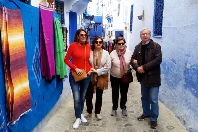 Private Chefchaouen Full Day Trip From Tangier - Walking the blue Medina