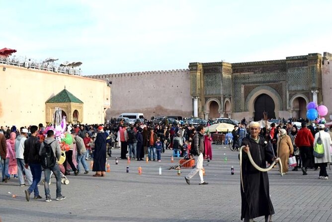 private Day trip from Fez to Volubilis and Meknes (without shopping) - Meknes, imperial walls, and changing access