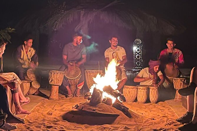 Private Luxury Tents ,Camel ride and Sandboard in Merzouga Desert - The overnight rhythm at camp