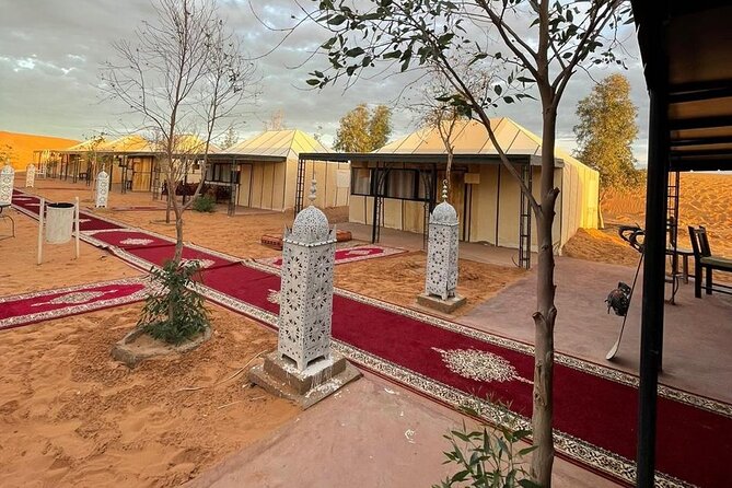 Private Luxury Tents ,Camel ride and Sandboard in Merzouga Desert - Who will enjoy this desert camp most?