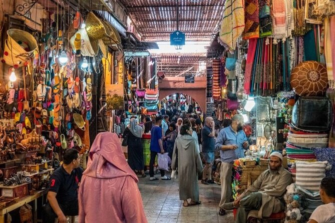 Private Marrakech excursion, camel ride or quad from Casablanca - Koutoubia Mosque anchors the city view