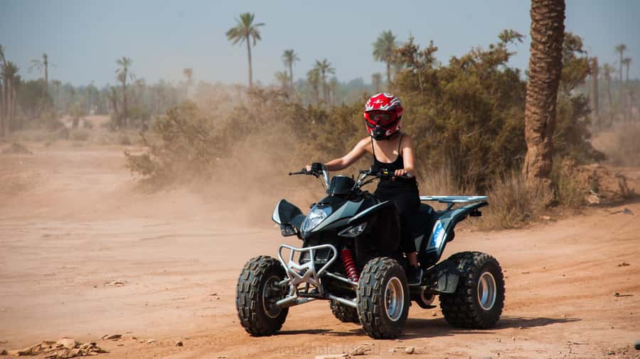 Quad Bike Activity in Marrakech Palmeraie - A rural refuge and the Moroccan tea pause