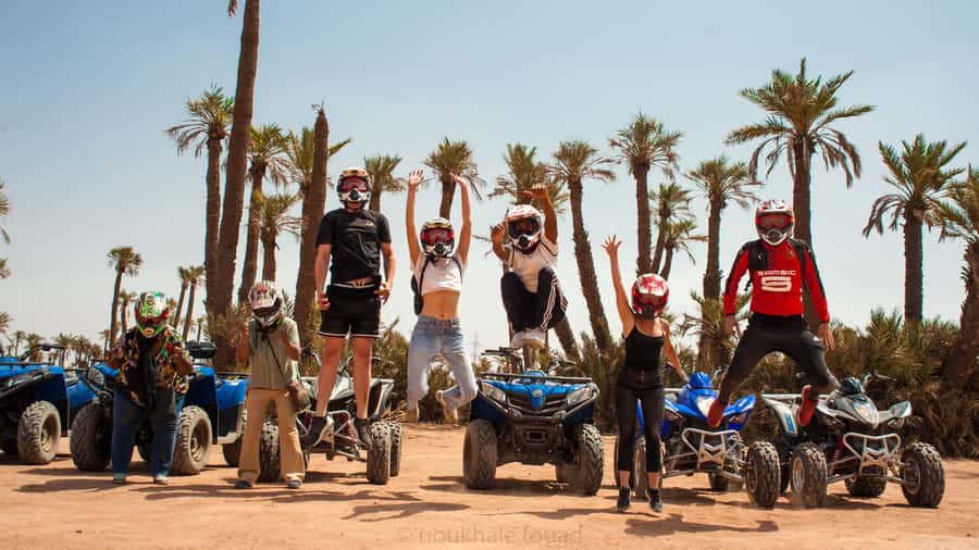 Quad Bike Activity in Marrakech Palmeraie - Riding through palms, sand, and open desert
