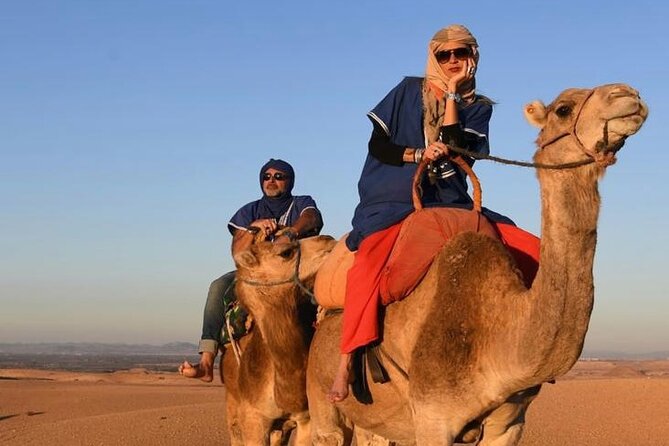 Quad Bike & Camel Ride & Dinner Show In Agafay Desert - Tea, sunset, and the wait before dinner