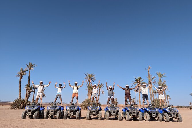 Quad Bike in Marrakech - Riding Through Palm Trees and Open Desert