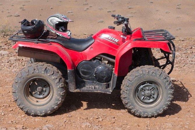 quad bike tour in the palmeraie of Marrakech - Getting ready at the quad base