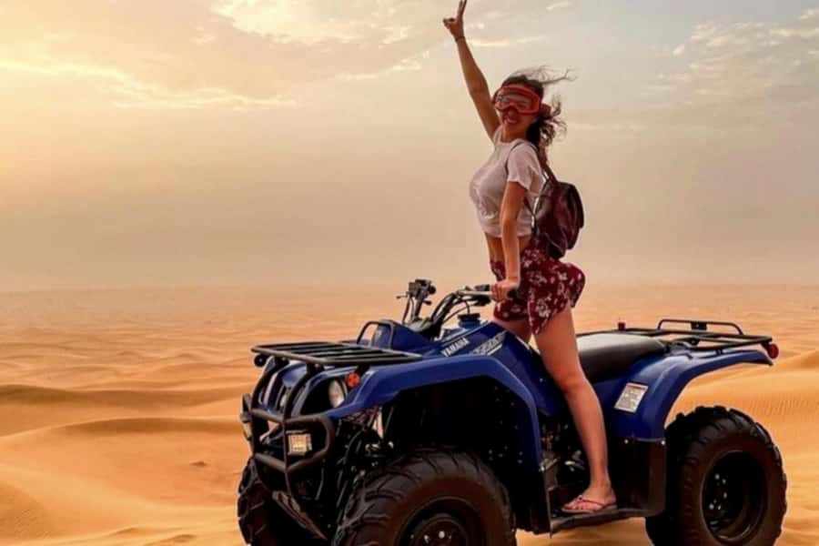 Quad biking in Agafay Desert with lunch & Camel Ride & pool - Key points at a glance