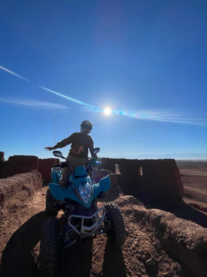 Quad biking in Marrakech's desert palm grove - Is $22 good value?