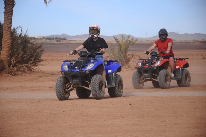 Quad Excursion in Marrakech with Pick-up from Hotel or Riad - Two hours through palms, sand, and village tracks