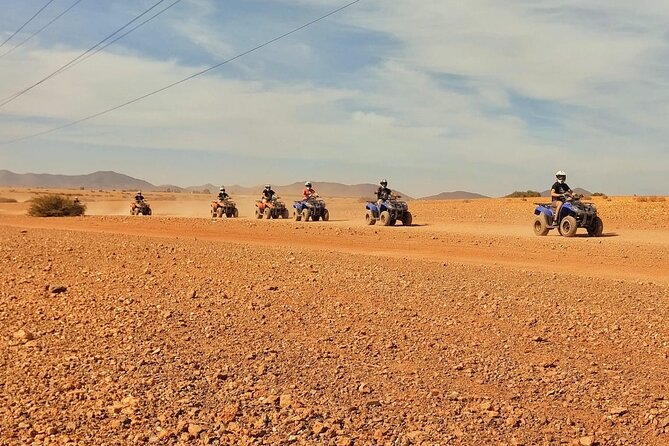 Quad in the Palmeraie of Marrakech - Getting ready for the quad ride