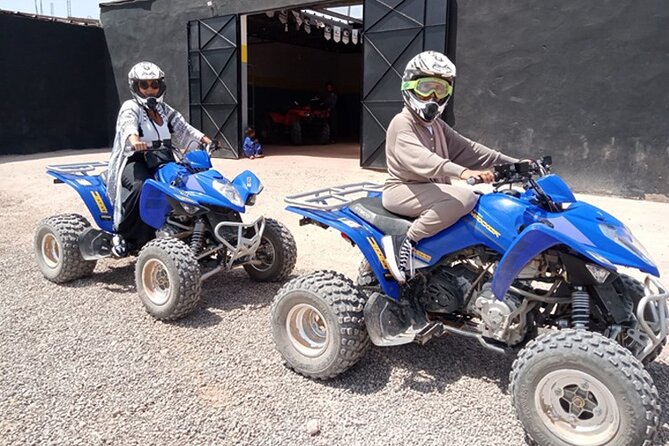 Quad Palmeraie Marrakech - Starting slowly if you have never driven a quad