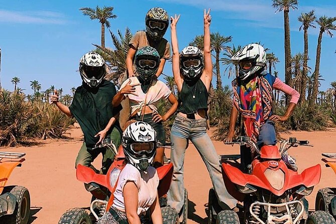 Quad ride at the desert of the Palmeraie of Marrakech - Why this quad ride works so well in Marrakech