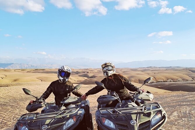 Quad Ride In The Agafay Desert - Agafay is a rocky desert, not a Sahara substitute