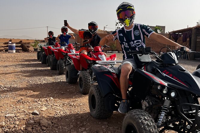 Quad tour to La Palmeraie de Marrakech - Tea, honey, bread, and a welcome pause