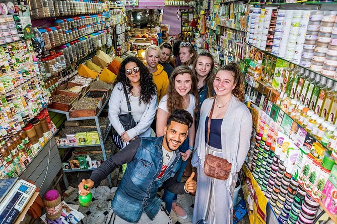 Rabat Food Tour in the Old Town - Central Market bread and the first taste of Rabat