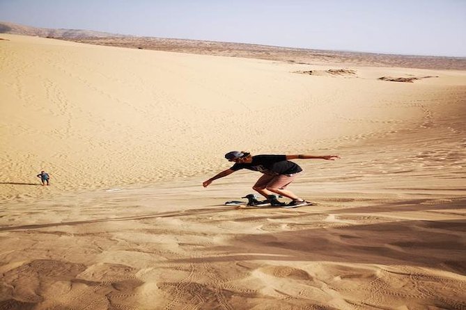 Sandboarding ( Sand Surfing ) in Agadir - A canyon stop and local contact
