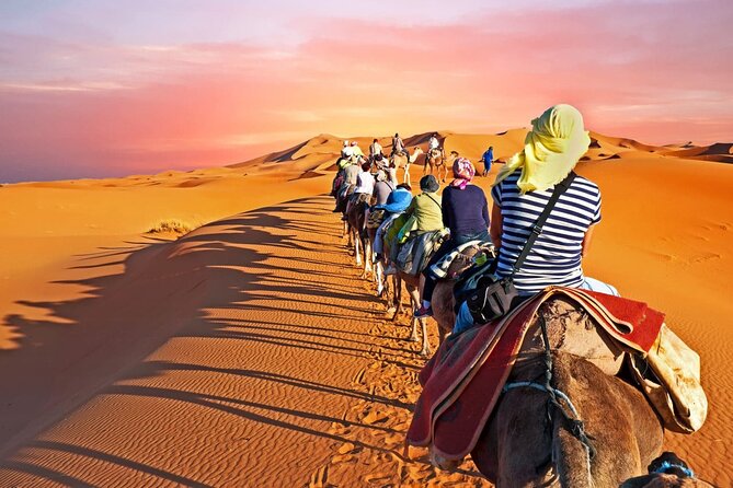Shared group Fez to Fez Sahara tour 2Days/1Night - Dinner, drums, and a night at the Berber camp
