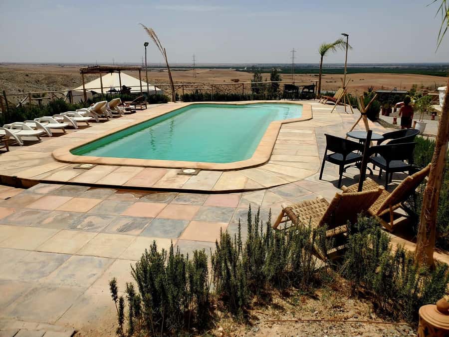 Sunset Camel Ride in Agafay Desert with dinner and pool - From Marrakech streets to Agafay’s rocky hills