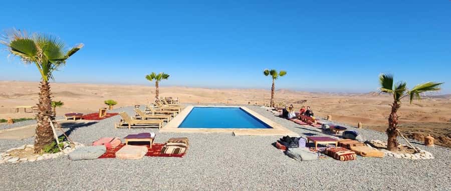Sunset Camel Ride in Agafay Desert with dinner and pool - Sunset views, with weather as the wildcard